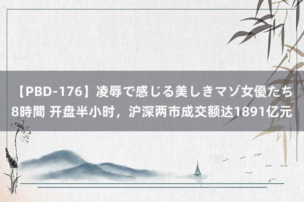 【PBD-176】凌辱で感じる美しきマゾ女優たち8時間 开盘半小时，沪深两市成交额达1891亿元
