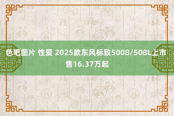 色吧图片 性爱 2025款东风标致5008/508L上市 售16.37万起