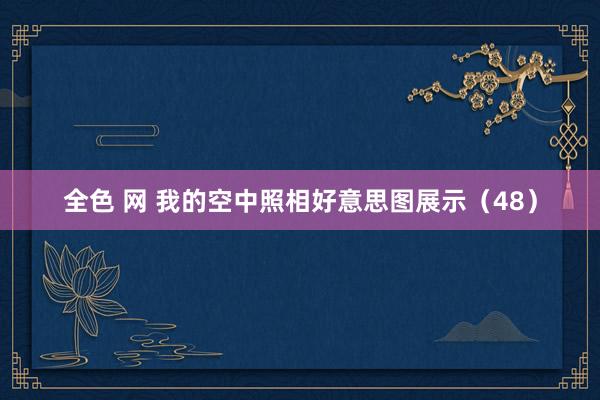 全色 网 我的空中照相好意思图展示（48）